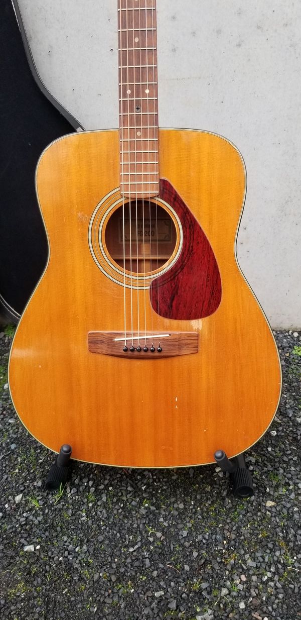 Yamaha Fg 200 Vintage Acoustic Guitar For Sale In Kirkland WA OfferUp