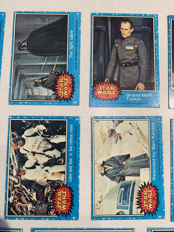 1977 star wars collector cards