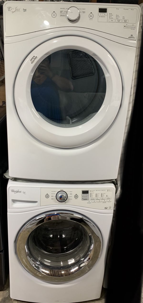 Whirlpool Stackable Washer &amp; Dryer Set for Sale in Woodstock, GA - OfferUp