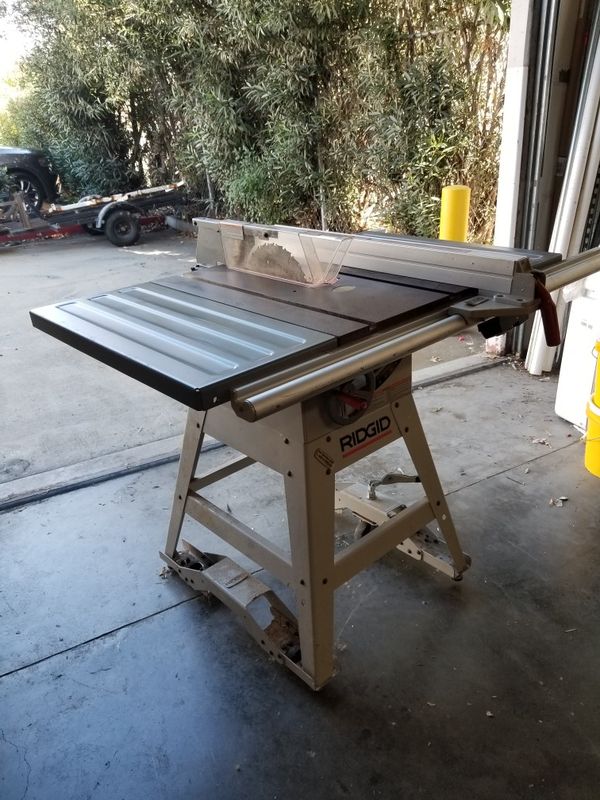 Rigid Ts2412 Table Saw For Sale In Temecula Ca Offerup 9944