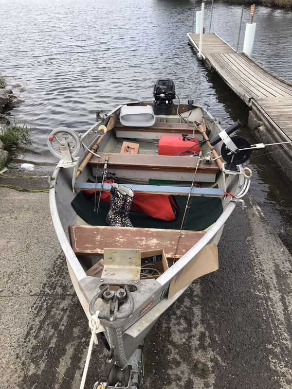 14” aluminum fishing boat for Sale in Bellingham, WA OfferUp