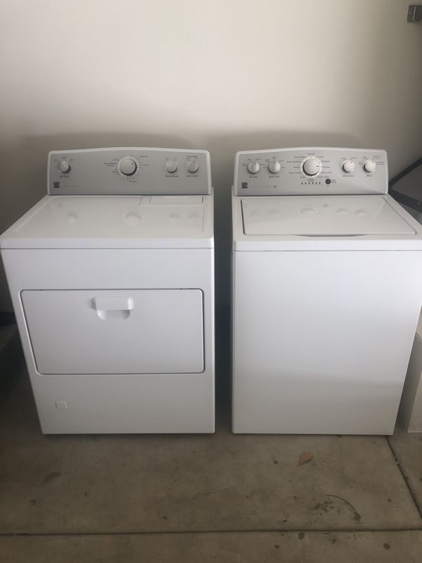 Kenmore Washer Series 500 (Auto Load Sensing) and Dryer 500 Series