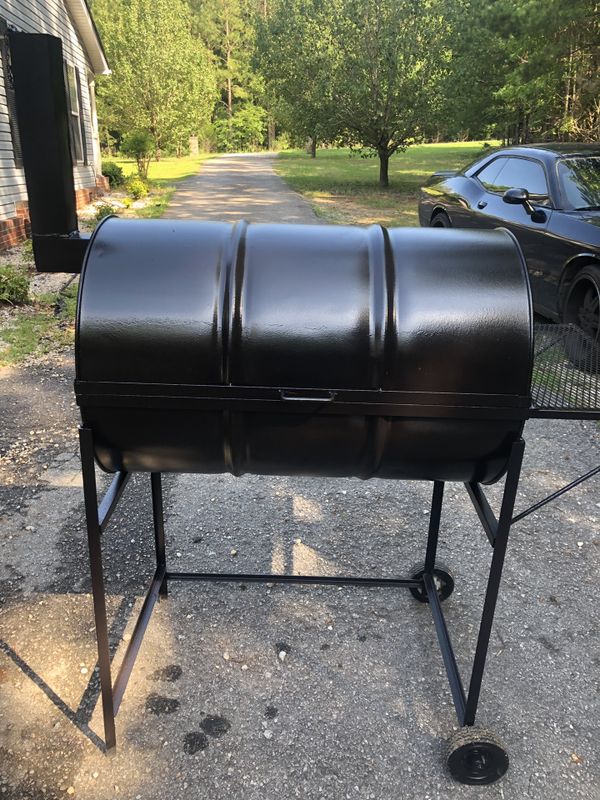 Custom 55 gallon drum bbq grill for Sale in Prosperity, SC - OfferUp