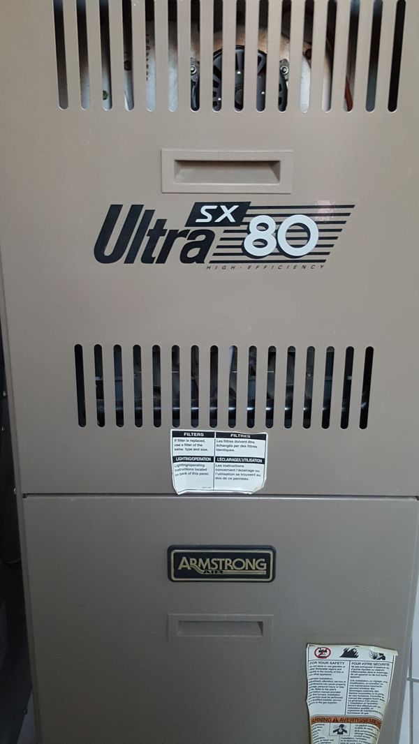 Armstrong furnace ultra 80 for Sale in El Paso, TX OfferUp