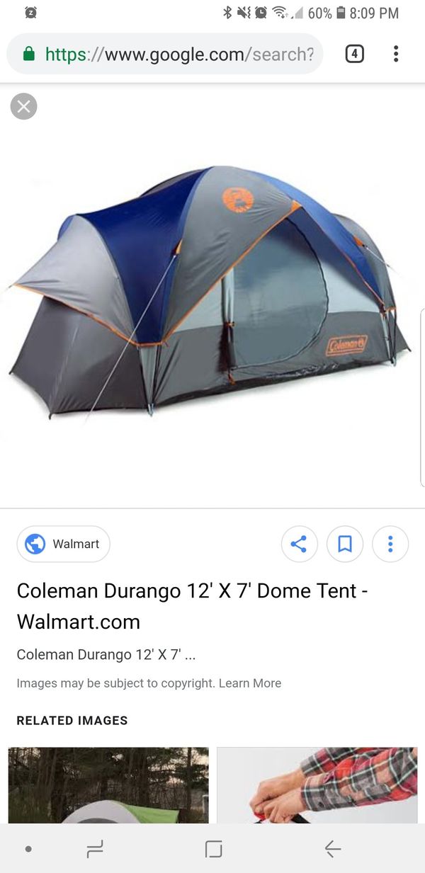 coleman durango tent