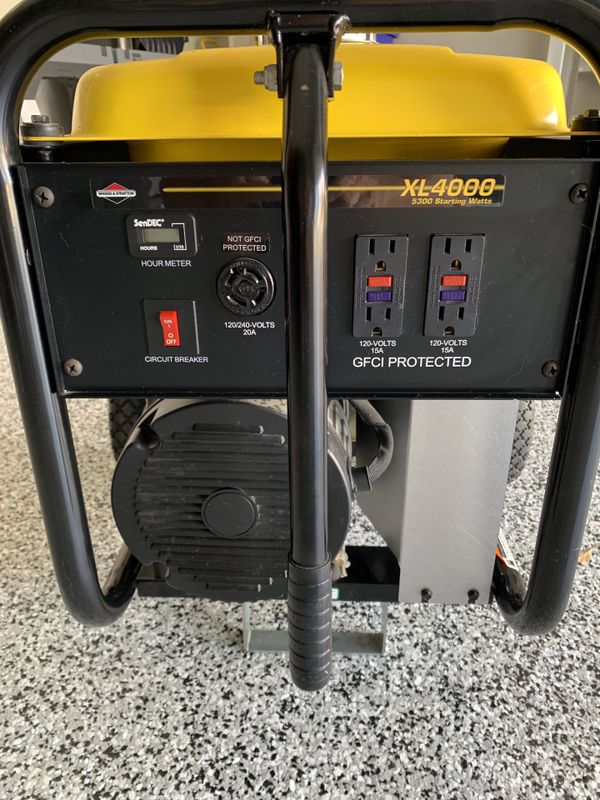 Briggs & Stratton XL4000 Portable Generator for Sale in Hillsboro Beach, FL OfferUp