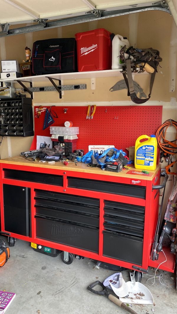 Milwaukee workbench toolbox for Sale in Sedro-Woolley, WA - OfferUp