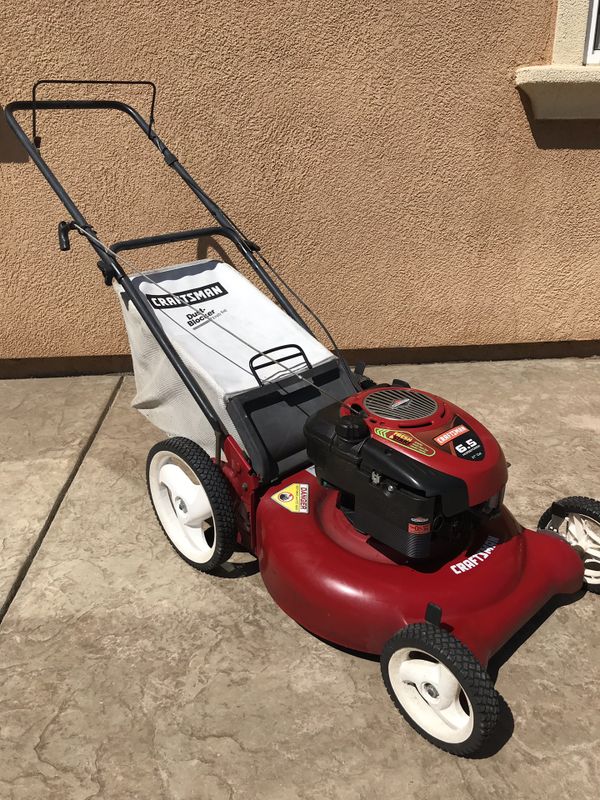 Craftsman Lawn Mower 6.5 HP 190 cc Briggs & Stratton Engine Gas ...