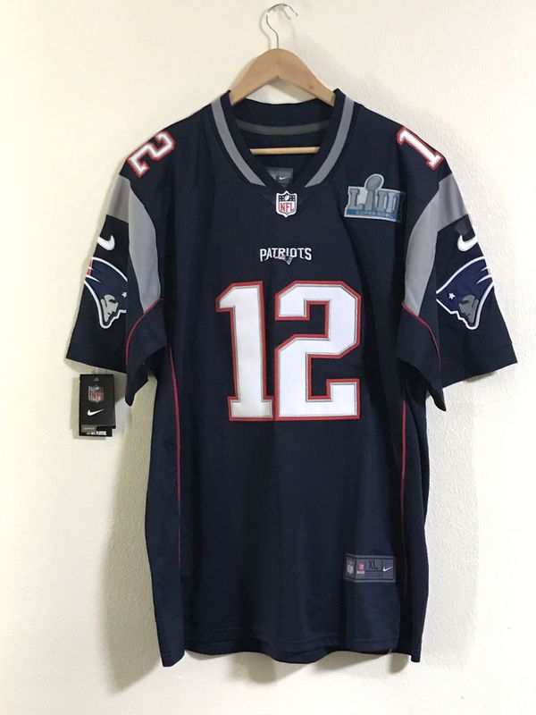 Tom Brady patriots Super Bowl 53 jersey NWT M/L/XL/XXL for Sale in ...