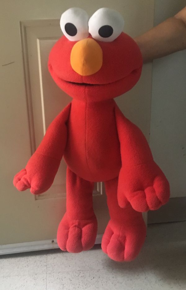 elmo plush toy big w