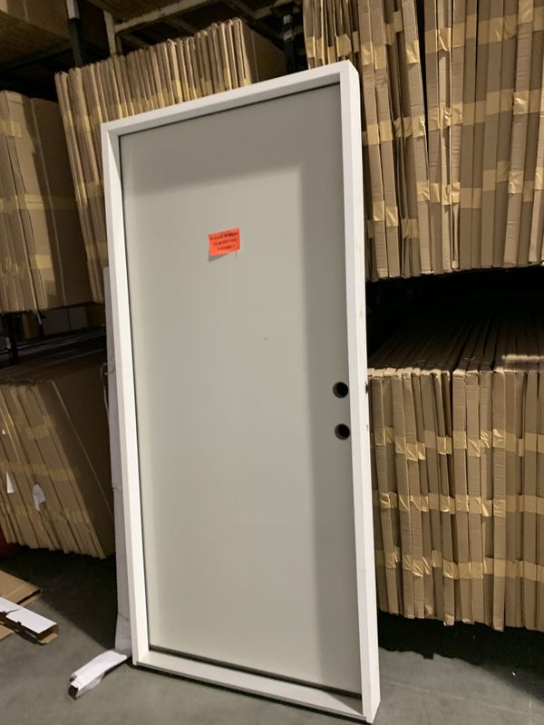 36x80 steel wooden pre hung entry door for Sale in Riverside, CA - OfferUp