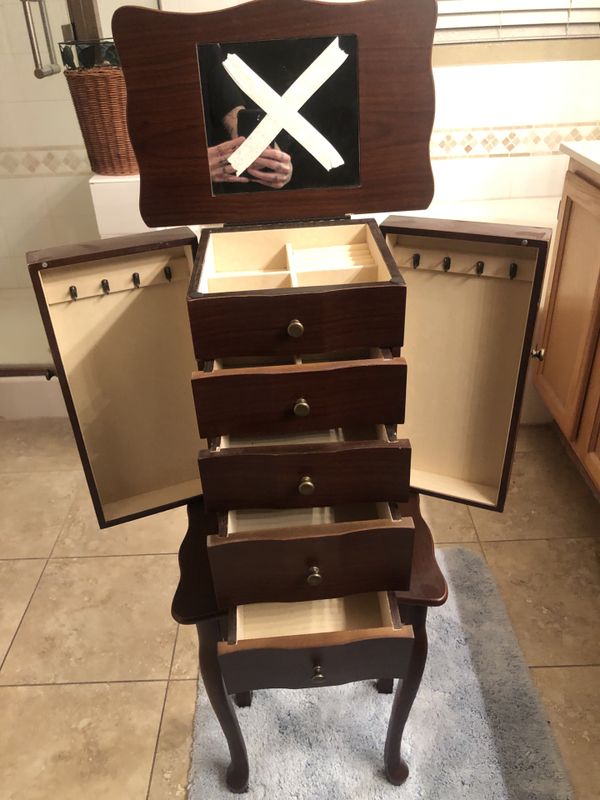 Jewelry box beautiful like new 3 feet tall. for Sale in Phoenix, AZ