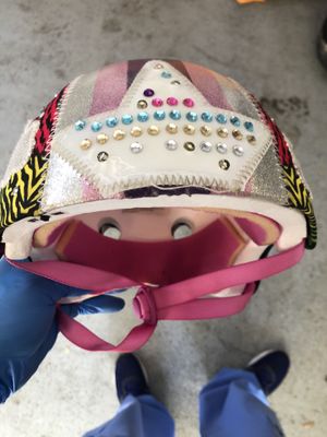 Girls light up bike helmet for Sale in Carson, CA