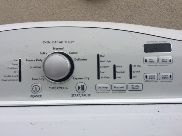 Kenmore Electric Auto Moisture Sensing Dryer ONLY for Sale in San Jose ...