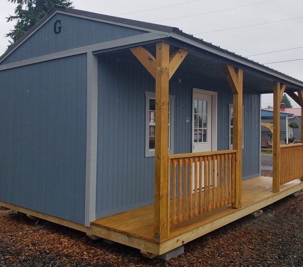 graceland portable buildings cabin utility storage garden