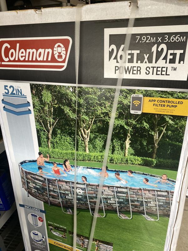 coleman 22 x 52 swimming pool