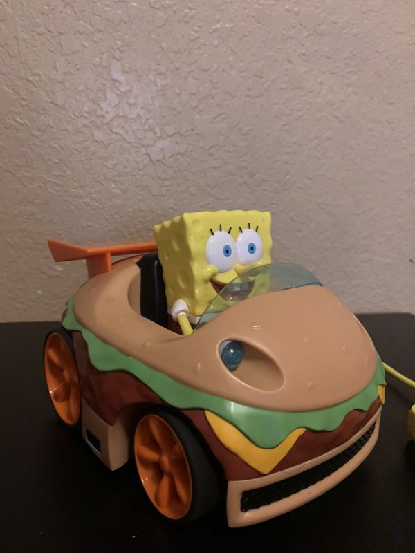 spongebob squarepants radio control krabby patty vehicle by nkok