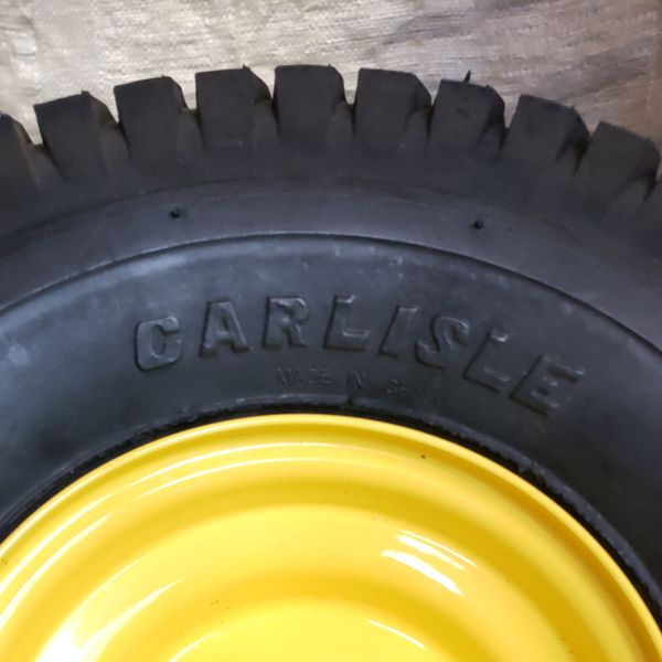 John deere wheel with carlisle 15x6 00 6 turf trac turf saver lawn
