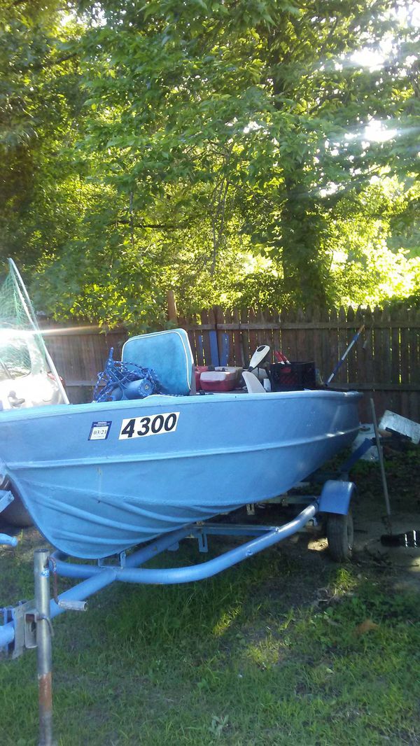 14 ft. jon aluminum boat for sale in chesapeake, va - offerup