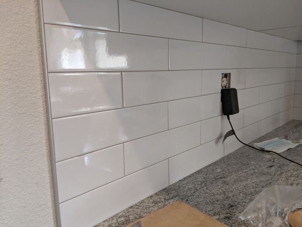 3x12 gloss white subway tile. 50 SF. 1/2 my cost! for Sale in Puyallup