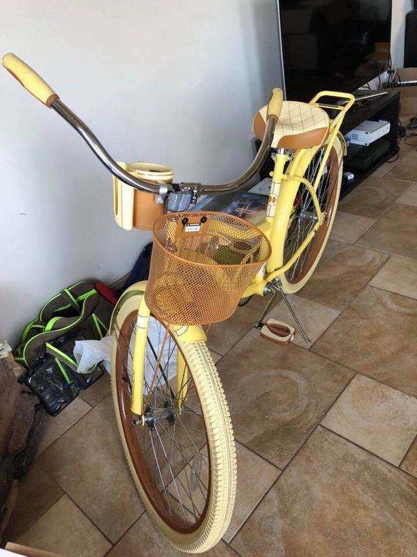 huffy 26 nel lusso cruiser yellow