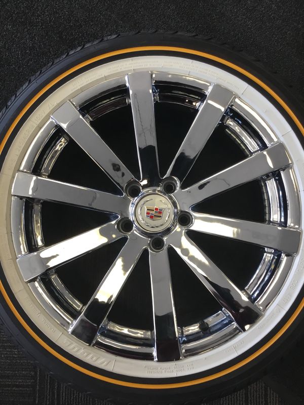 Cadillac wheels/tires vogue for Sale in Naperville, IL - OfferUp
