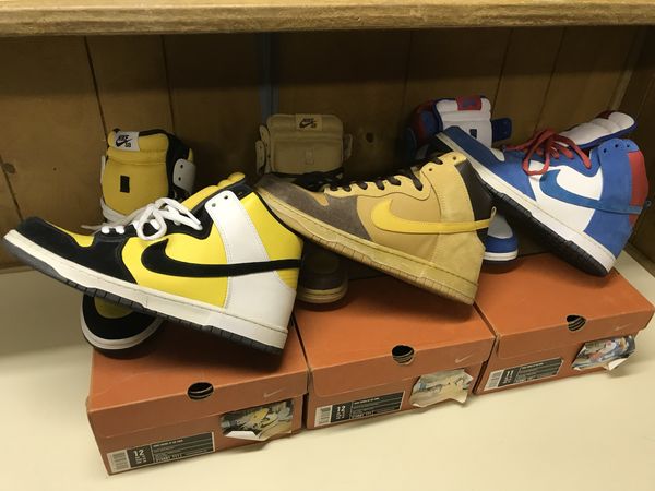 Very Rare Nike Sb Brazil Dunk High Collection Sz12 Sz11 For Sale In Pacifica Ca Offerup very rare nike sb brazil dunk high