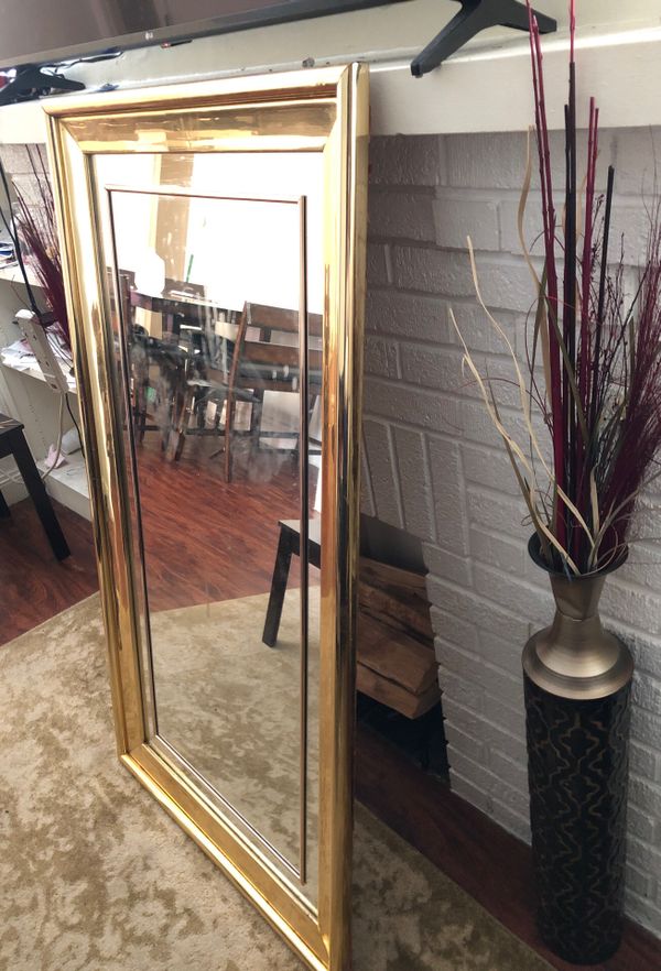 Gold Body Size Mirror for Sale in Cleveland, OH OfferUp