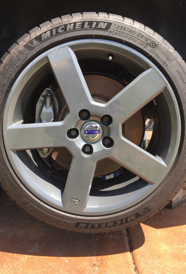 Volvo 18” Pegasus OEM Wheels powder coated In Gunmetal Grey on 235 ...