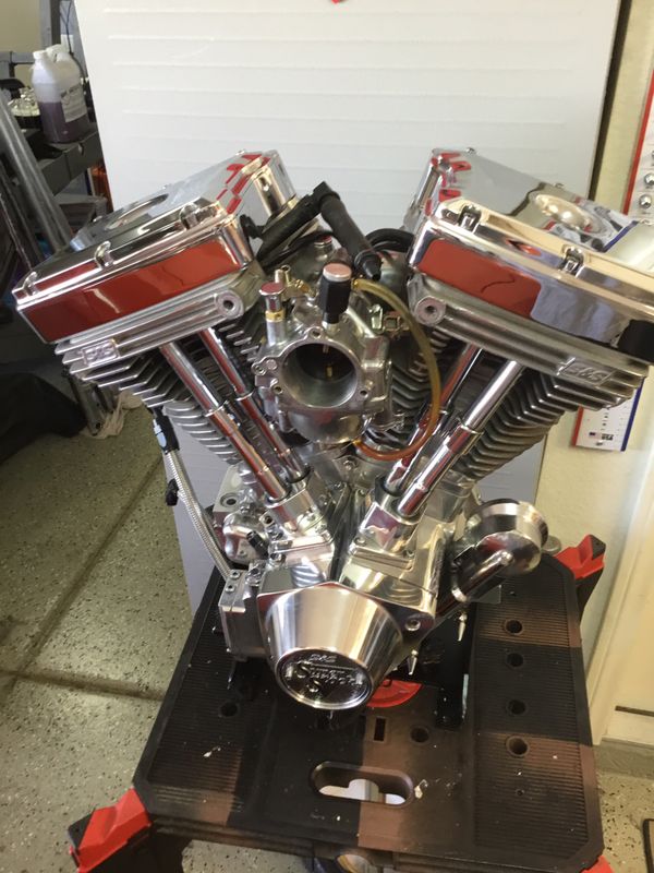 Harley Davidson S&s 124”evo Motor With Super “g”thunder Jet! For Sale 