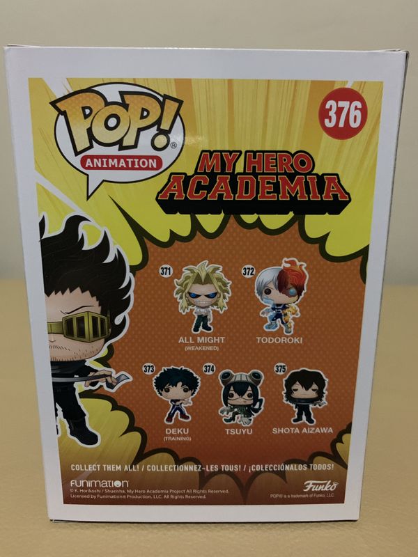 aizawa hero costume funko pop