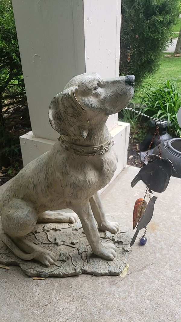 cement dog statues for sale