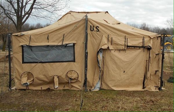 Eureka Military Style Tent size 18 x18 for Sale in Lucas, TX - OfferUp