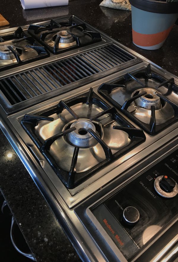 Modern Maid 36 Downdraft Gas Cooktop Used For Sale In Portland