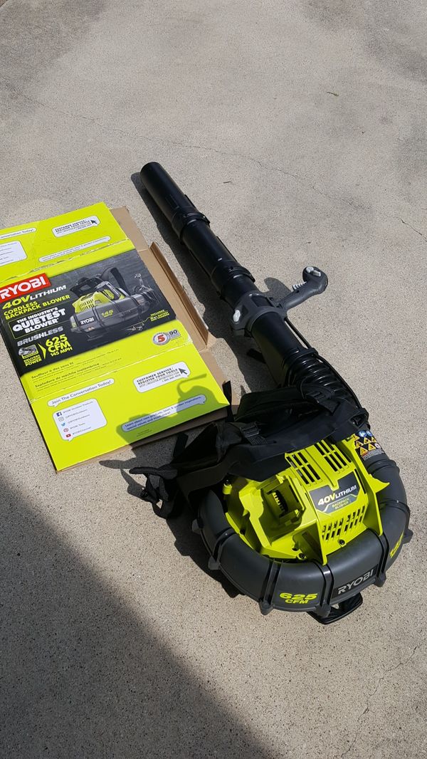 Ryobi 40v backpack blower for Sale in Belton, TX OfferUp