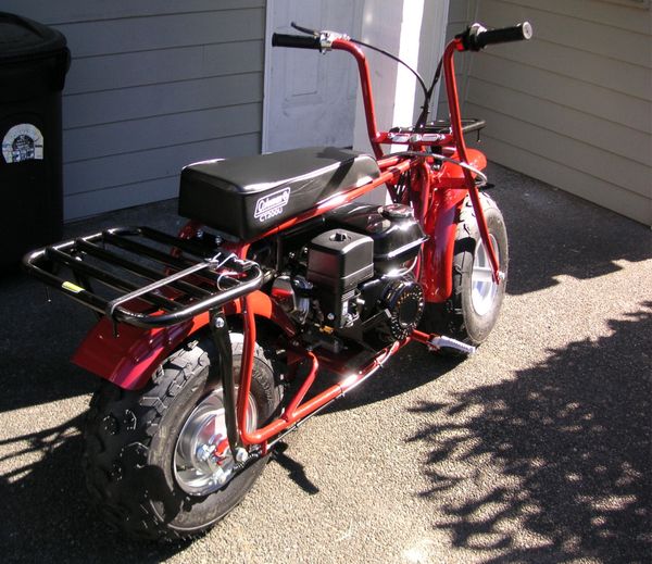 coleman off road mini bike