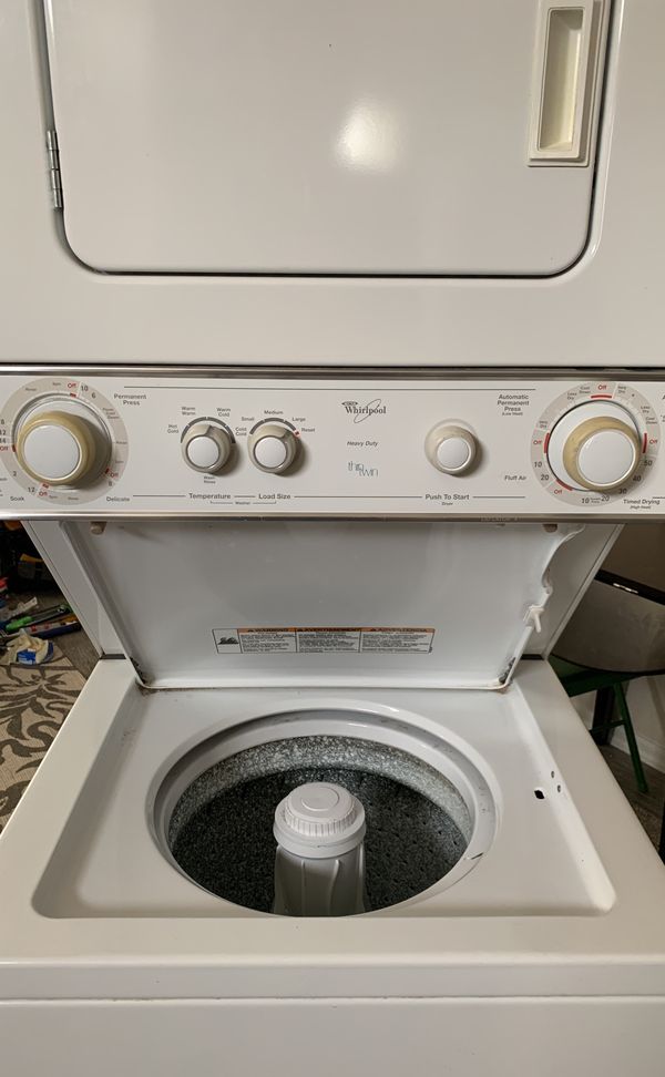 Whirlpool Thin Twin Stackable Washer Dryer for Sale in Kissimmee, FL