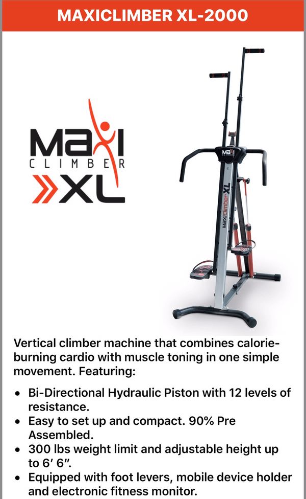 Maxi Climber XL for Sale in Port St. Lucie, FL OfferUp