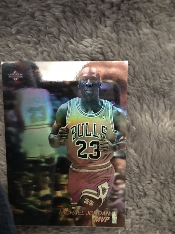 michael jordan hologram card price