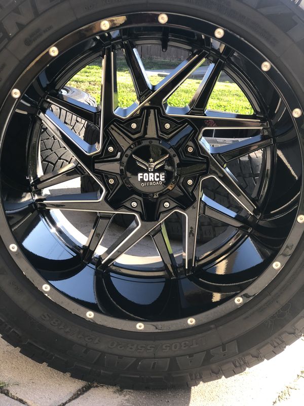 20x10 rims and tires for Sale in Glendale, AZ OfferUp