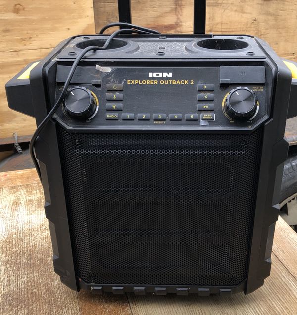 ION Audio Explorer Outback 2 portable speaker boom box for Sale in