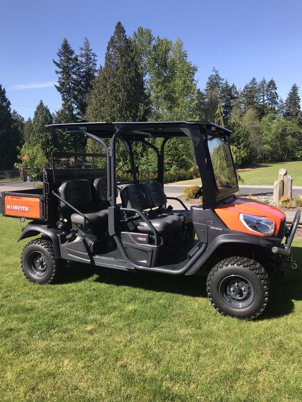 Kubota RTV X1140 Diesel Side by Side UTV with Dump Bed 2&4 Seater for