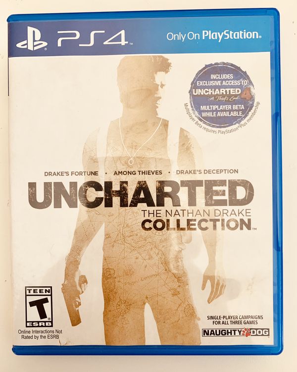 UNCHARTED The Nathan Drake Collection Sony PlayStation 4 PS4 for Sale ...