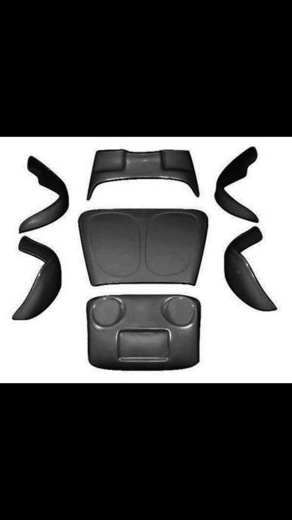 194977 VW Bug fiberglass parts new baja fenders hood one piece for