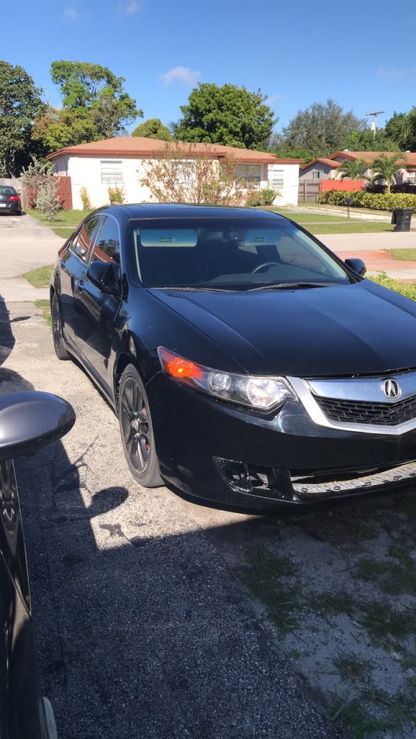 Acura Tsx 2009 Salvage Title For Sale In Coral Springs