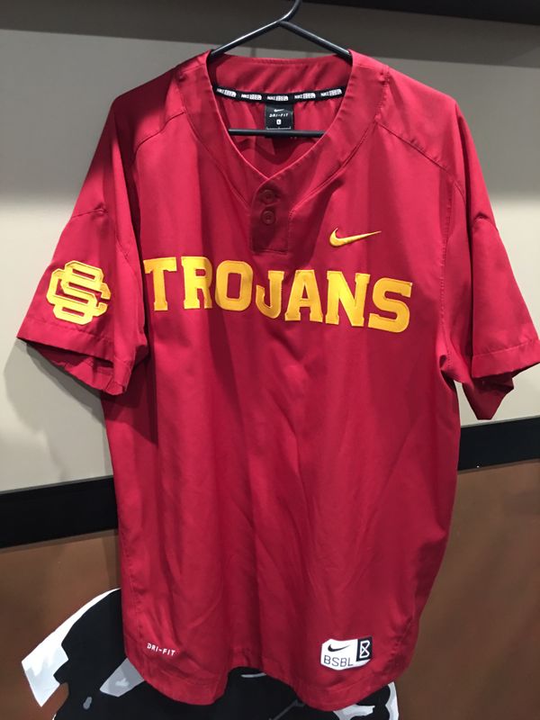 Nike USC Trojans DriFit Baseball Jersey for Sale in Los Angeles, CA OfferUp