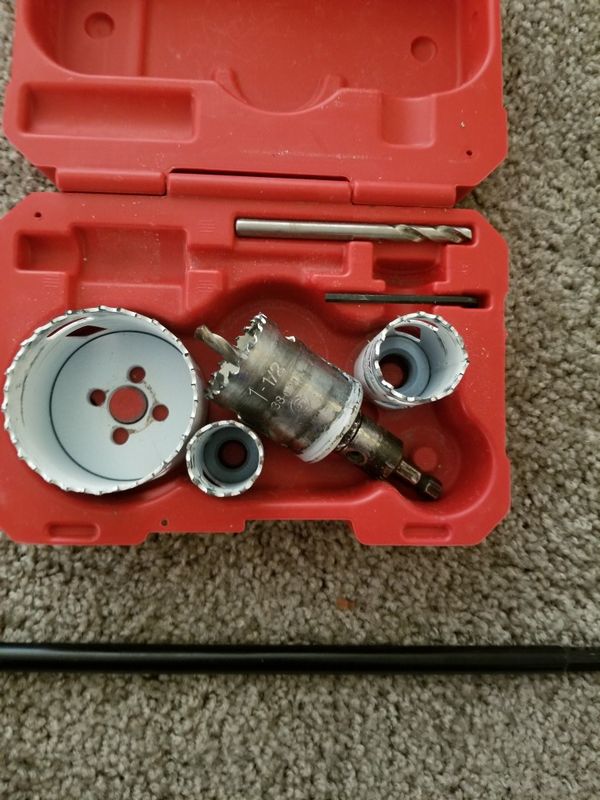 Milwaukee hole saw kit and extension for Sale in Phoenix, AZ OfferUp