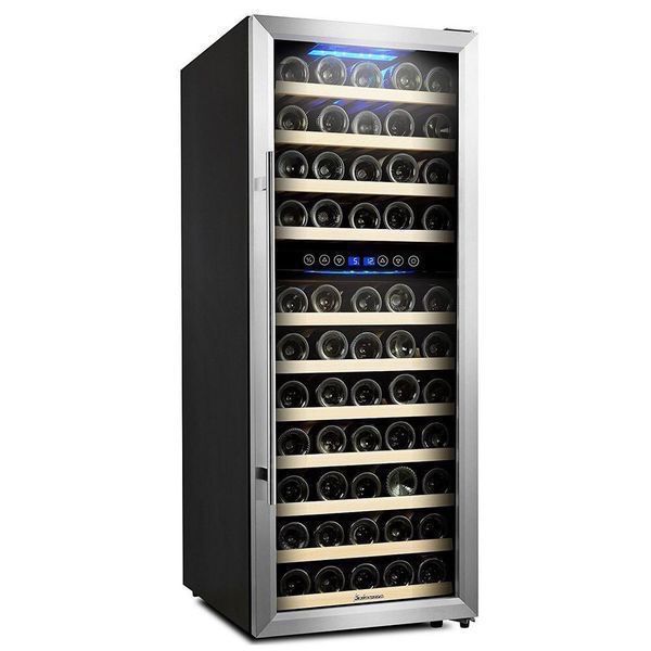 Wine Cooler Home Appliances Kitchen Vinera 73 Bottle Dual ...