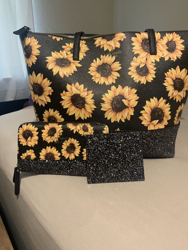 kate spade sunflower tote bag