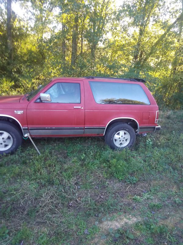 1989 Chevy Blazer S10 4x4 for Sale in Robbins, NC - OfferUp